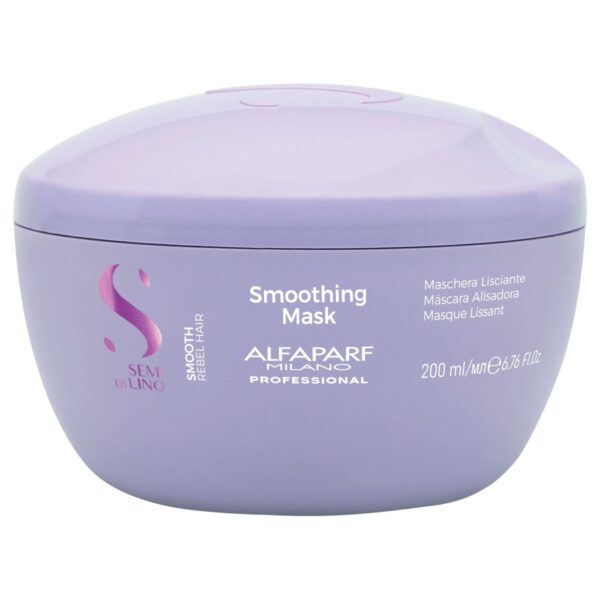 Alfaparf Semi Di Lino Smooth Rebel Hair Mask - 200ml